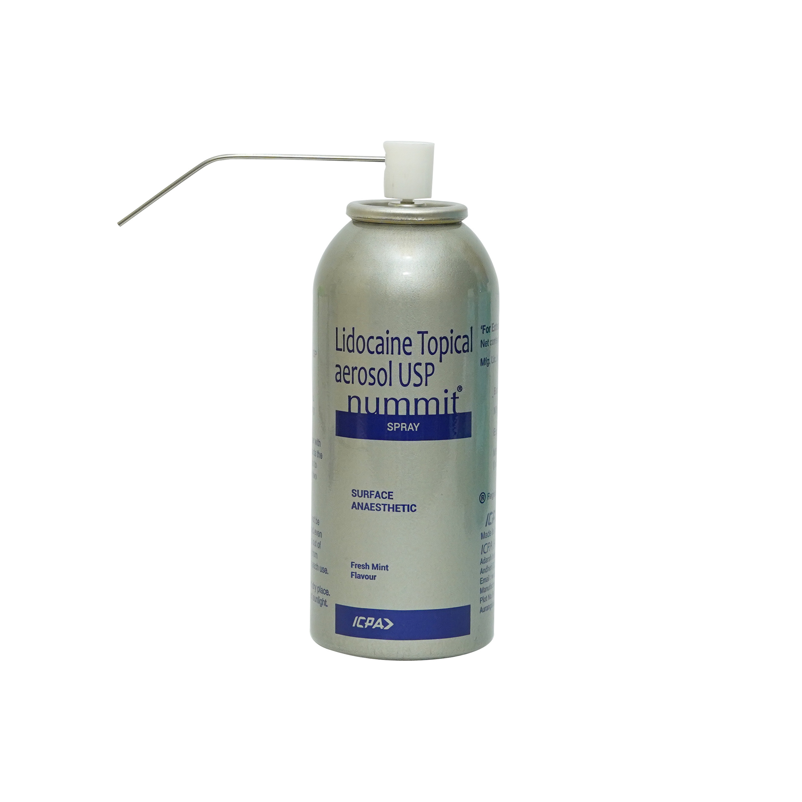 ICPA Nummit Spray - Lidocaine Topical Aerosol USP